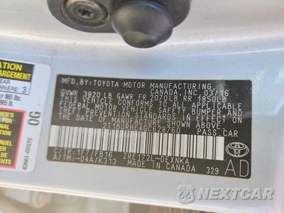 Zdjęcie 23 z 24 samochodu: 2016 TOYOTA COROLLA LE VIN:2T1BURHE4GC628760 - miniatura