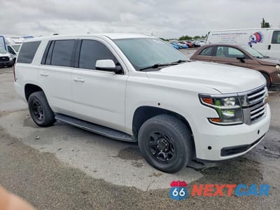 Czwarte zdjęcie samochodu z boku: 2020 CHEVROLET TAHOE POLICE VIN:1GNLCDEC2LR266724 - miniatura