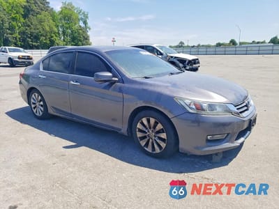 Czwarte zdjęcie samochodu z boku: 2013 HONDA ACCORD EXL VIN:1HGCR2F85DA245759 - miniatura