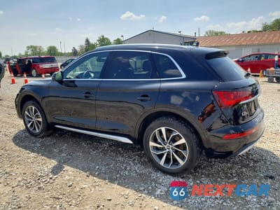 Drugie zdjęcie samochodu z przodu: 2021 AUDI Q5 PREMIUM PLUS VIN:WA1BAAFY6M2073581 - miniatura