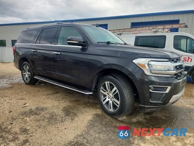 Czwarte zdjęcie samochodu z boku: 2023 FORD EXPEDITION MAX LIMITED VIN:1FMJK1K86PEA12086 - miniatura