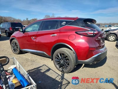 Drugie zdjęcie samochodu z przodu: 2022 NISSAN MURANO SL VIN:5N1AZ2CS0NC114990 - miniatura