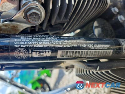 Zdjęcie 8 z 8 samochodu: 2020 HARLEY-DAVIDSON FLHX VIN:1HD1KBC13LB604048 - miniatura