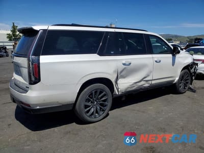 Trzecie zdjęcie samochodu z tyłu: 2023 CADILLAC ESCALADE ESV SPORT VIN:1GYS4PKL5PR553692 - miniatura