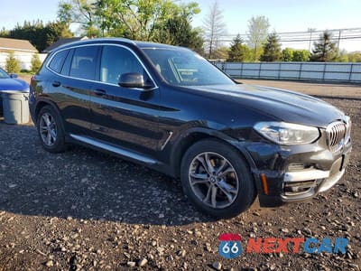 Czwarte zdjęcie samochodu z boku: 2021 BMW X3 XDRIVE30I VIN:5UXTY5C0XM9H87024 - miniatura