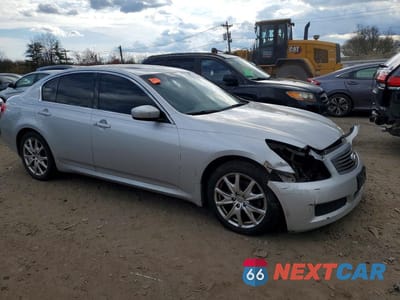 Czwarte zdjęcie samochodu z boku: 2009 INFINITI G37 SEDAN X VIN:JNKCV61F59M352208 - miniatura