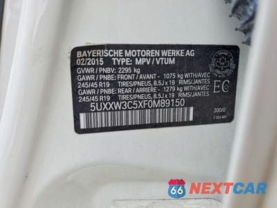 Zdjęcie 13 z 13 samochodu: 2015 BMW X4 XDRIVE28I VIN:5UXXW3C5XF0M89150 - miniatura