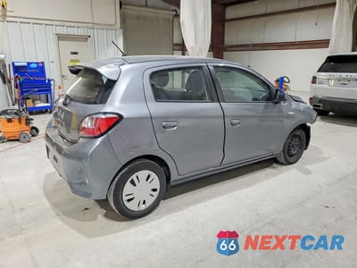 Trzecie zdjęcie samochodu z tyłu: 2021 MITSUBISHI MIRAGE ES VIN:ML32AUHJ4MH012432 - miniatura