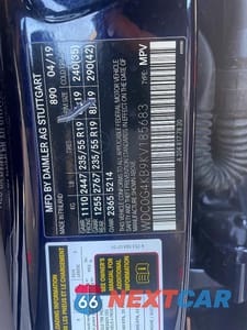 Zdjęcie 10 z 13 samochodu: 2019 MERCEDES-BENZ GLC 300 4MATIC VIN:WDC0G4KB9KV185683 - miniatura