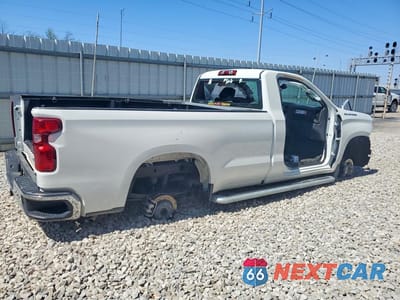 Trzecie zdjęcie samochodu z tyłu: 2025 CHEVROLET SILVERADO C1500 VIN:3GCNAAED5SG392203 - miniatura