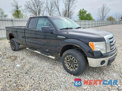 Czwarte zdjęcie samochodu z boku: 2012 FORD F150 SUPER CAB VIN:1FTVX1ET5CKE10781 - miniatura
