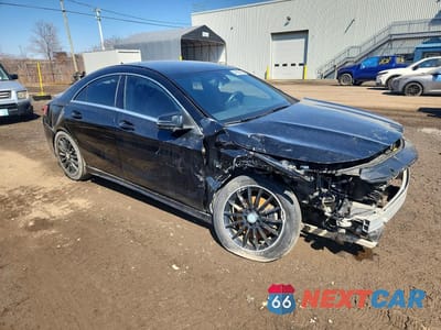 Czwarte zdjęcie samochodu z boku: 2016 MERCEDES-BENZ CLA 250 4MATIC VIN:WDDSJ4GB7GN363094 - miniatura