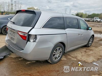 Trzecie zdjęcie samochodu z tyłu: 2012 HONDA ODYSSEY EXL VIN:5FNRL5H60CB008061 - miniatura