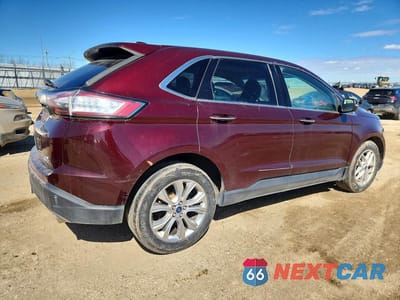 Trzecie zdjęcie samochodu z tyłu: 2017 FORD EDGE TITANIUM VIN:2FMPK4K92HBB12798 - miniatura