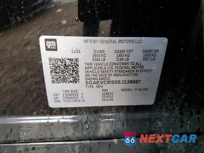 Zdjęcie 13 z 13 samochodu: 2025 BUICK ENCLAVE AVENIR VIN:5GAEVCRS0SJ138987 - miniatura