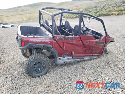 Czwarte zdjęcie samochodu z boku: 2021 POLARIS GENERAL UTILITY VEHICLE VIN:3NSG4D99XMH209977 - miniatura