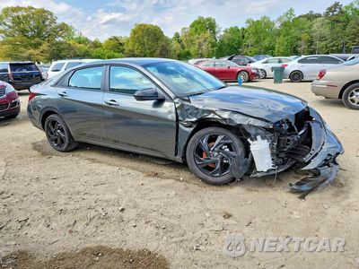 Czwarte zdjęcie samochodu z boku: 2026 HYUNDAI ELANTRA SEL SPORT VIN:KMHLM4DG5TU174252 - miniatura