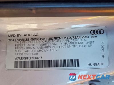 Zdjęcie 12 z 12 samochodu: 2015 AUDI A3 PREMIUM PLUS VIN:WAUEFGFF8F1064571 - miniatura