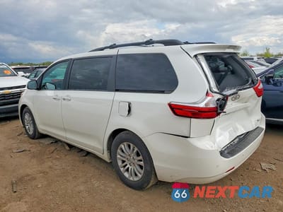 Drugie zdjęcie samochodu z przodu: 2017 TOYOTA SIENNA XLE 8-PASSENGER VIN:5TDYZ3DC1HS816478 - miniatura