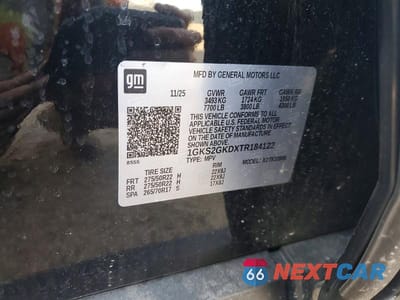 Zdjęcie 14 z 14 samochodu: 2026 GMC YUKON XL ELEVATION VIN:1GKS2GKDXTR184122 - miniatura