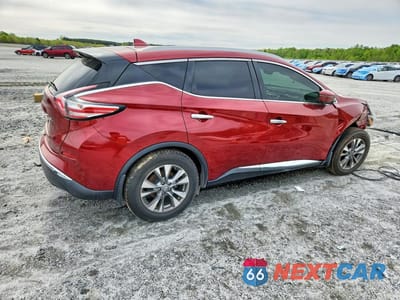 Trzecie zdjęcie samochodu z tyłu: 2018 NISSAN MURANO SL VIN:5N1AZ2MG1JN160658 - miniatura