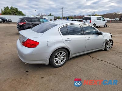 Trzecie zdjęcie samochodu z tyłu: 2010 INFINITI G37 SEDAN X VIN:JN1CV6AR7AM252985 - miniatura