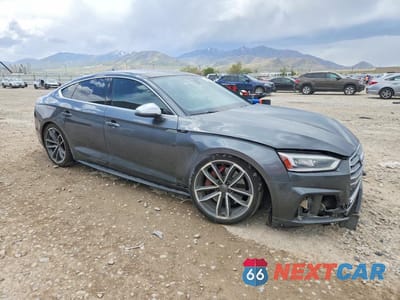 Czwarte zdjęcie samochodu z boku: 2018 AUDI S5 PRESTIGE VIN:WAUC4CF59JA103433 - miniatura