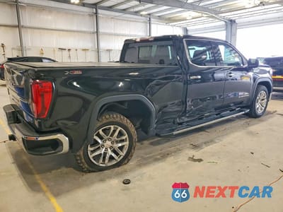 Trzecie zdjęcie samochodu z tyłu: 2021 GMC SIERRA K1500 SLT VIN:1GTU9DED9MZ161149 - miniatura