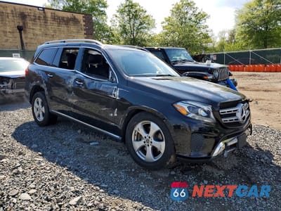 Czwarte zdjęcie samochodu z boku: 2019 MERCEDES-BENZ GLS 450 4MATIC VIN:4JGDF6EE6KB220723 - miniatura
