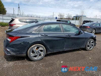 Trzecie zdjęcie samochodu z tyłu: 2024 HYUNDAI ELANTRA LUXURY VIN:KMHLN4DG9RU702705 - miniatura