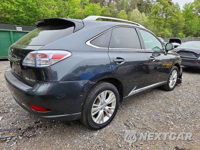 Trzecie zdjęcie samochodu z tyłu: 2010 LEXUS RX 450H VIN:JTJBC1BA3A2018331 - miniatura