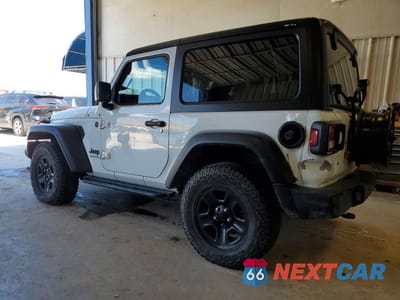 Drugie zdjęcie samochodu z przodu: 2022 JEEP WRANGLER SPORT VIN:1C4GJXAN0NW144960 - miniatura