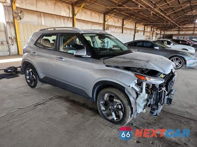 Czwarte zdjęcie samochodu z boku: 2021 HYUNDAI VENUE SEL VIN:KMHRC8A36MU071090 - miniatura