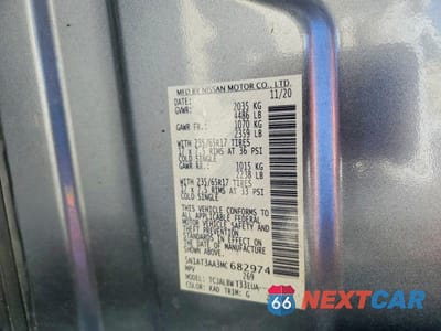Zdjęcie 13 z 13 samochodu: 2021 NISSAN ROGUE S VIN:5N1AT3AA3MC682974 - miniatura