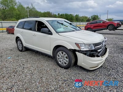 Czwarte zdjęcie samochodu z boku: 2018 DODGE JOURNEY SE VIN:3C4PDCAB3JT529709 - miniatura