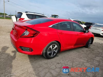 Trzecie zdjęcie samochodu z tyłu: 2016 HONDA CIVIC LX VIN:2HGFC2F5XGH543752 - miniatura
