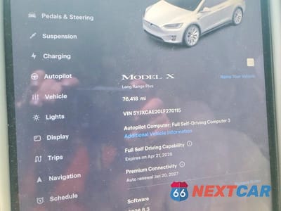 Zdjęcie 9 z 14 samochodu: 2020 TESLA MODEL X VIN:5YJXCAE20LF270115 - miniatura