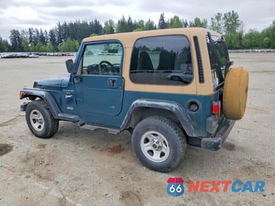 Drugie zdjęcie samochodu z przodu: 1997 JEEP WRANGLER / TJ SPORT VIN:1J4FY19S8VP524809 - miniatura