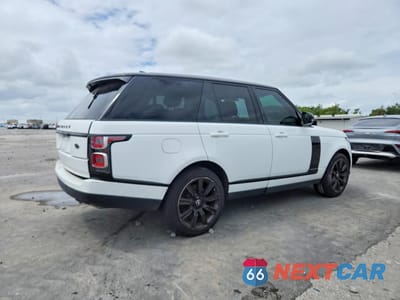 Trzecie zdjęcie samochodu z tyłu: 2020 LAND ROVER RANGE ROVER HSE VIN:SALGS2RU4LA575736 - miniatura