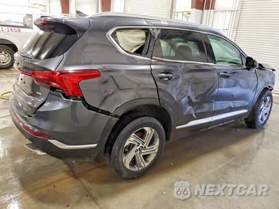 Trzecie zdjęcie samochodu z tyłu: 2022 HYUNDAI SANTA FE SEL VIN:5NMS2DAJ4NH379206 - miniatura