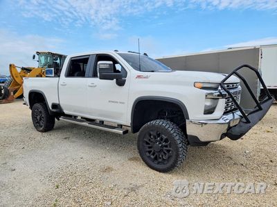 Czwarte zdjęcie samochodu z boku: 2020 CHEVROLET SILVERADO K2500 HEAVY DUTY LT VIN:1GC4YNEY1LF340815 - miniatura