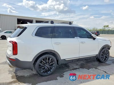 Trzecie zdjęcie samochodu z tyłu: 2020 KIA TELLURIDE SX VIN:5XYP5DHC1LG052175 - miniatura