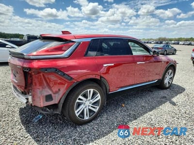 Trzecie zdjęcie samochodu z tyłu: 2024 CADILLAC LYRIQ TECH VIN:1GYKPMRK6RZ114765 - miniatura
