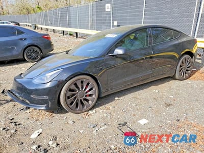 2021 TESLA MODEL 3 5YJ3E1EC8MF049493 - główne zdjęcie licytacji z USA - miniatura