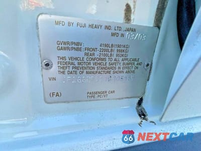 Zdjęcie 10 z 10 samochodu: 2004 SUBARU IMPREZA WRX VIN:JF1GG296046305464 - miniatura