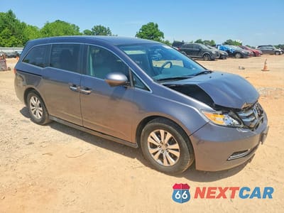 Czwarte zdjęcie samochodu z boku: 2015 HONDA ODYSSEY EX VIN:5FNRL5H46FB056604 - miniatura