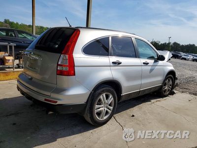Trzecie zdjęcie samochodu z tyłu: 2010 HONDA CR-V EX VIN:5J6RE3H57AL005801 - miniatura