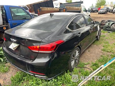 Czwarte zdjęcie samochodu z boku: 2015 HYUNDAI GENESIS 3.8L VIN:KMHGN4JE0FU093486 - miniatura