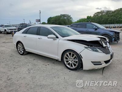 Czwarte zdjęcie samochodu z boku: 2016 LINCOLN MKZ VIN:3LN6L2GK5GR625150 - miniatura