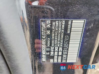 Zdjęcie 13 z 13 samochodu: 2020 MERCEDES-BENZ C 300 4MATIC VIN:W1KWF8EB1LR597909 - miniatura